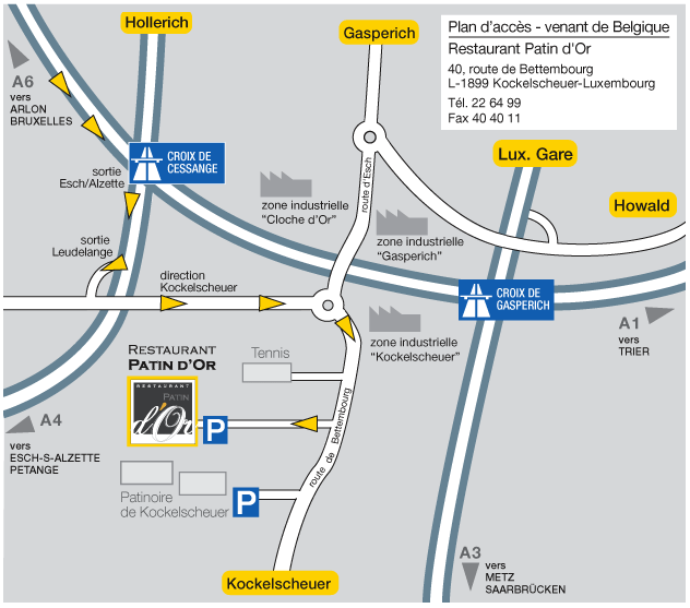 Accs venant de Belgique