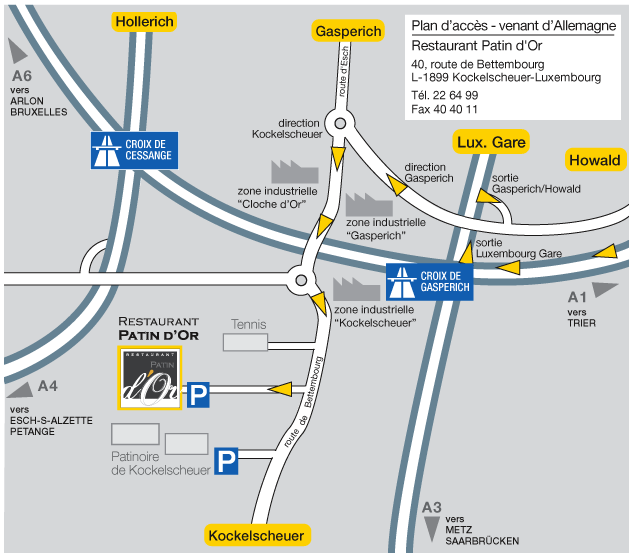 Accs venant d'Allemagne